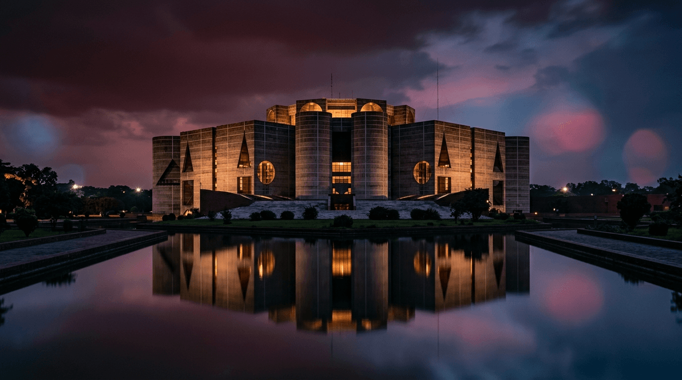 Bangladesh — iconic landmark hero, Eurovision Asia 2026