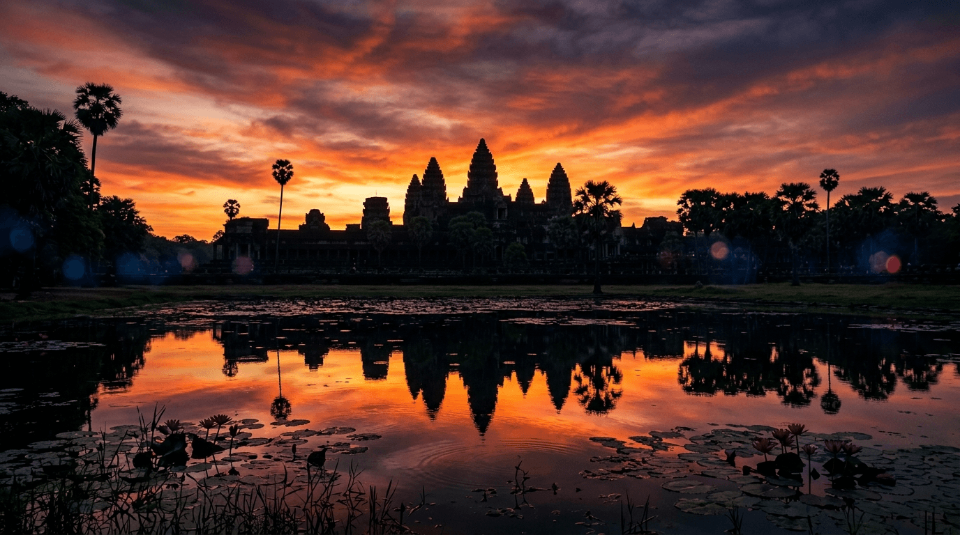 Cambodia โ iconic landmark hero, Eurovision Asia 2026