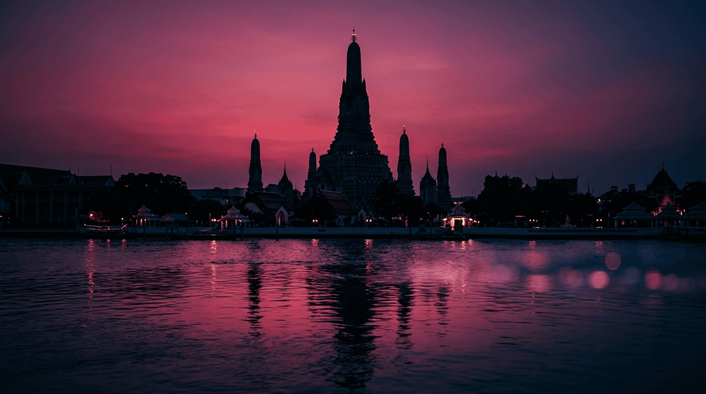 Thailand โ iconic landmark hero, Eurovision Asia 2026