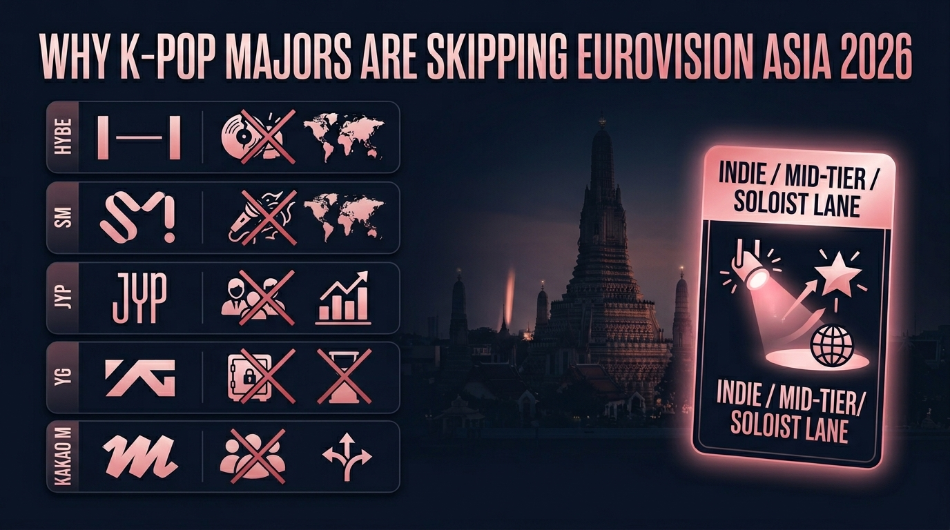 Why K-pop majors are skipping Eurovision Asia 2026