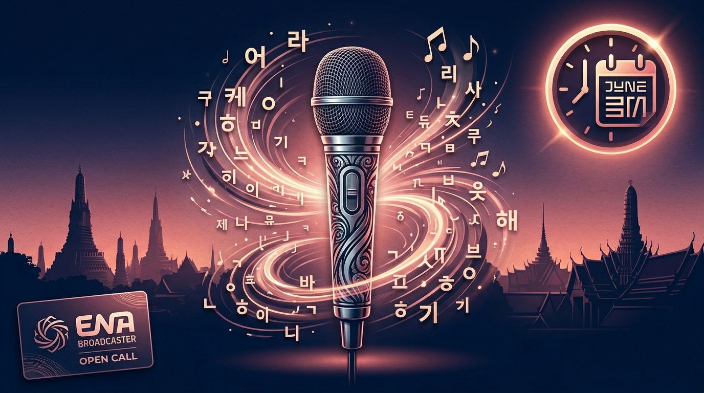 South Korea's ENA Eurovision Asia Open Call Closes June 30 — Why The K-Pop Majors Will Likely Sit It Out, And The Mid-Tier Lane That Just Opened