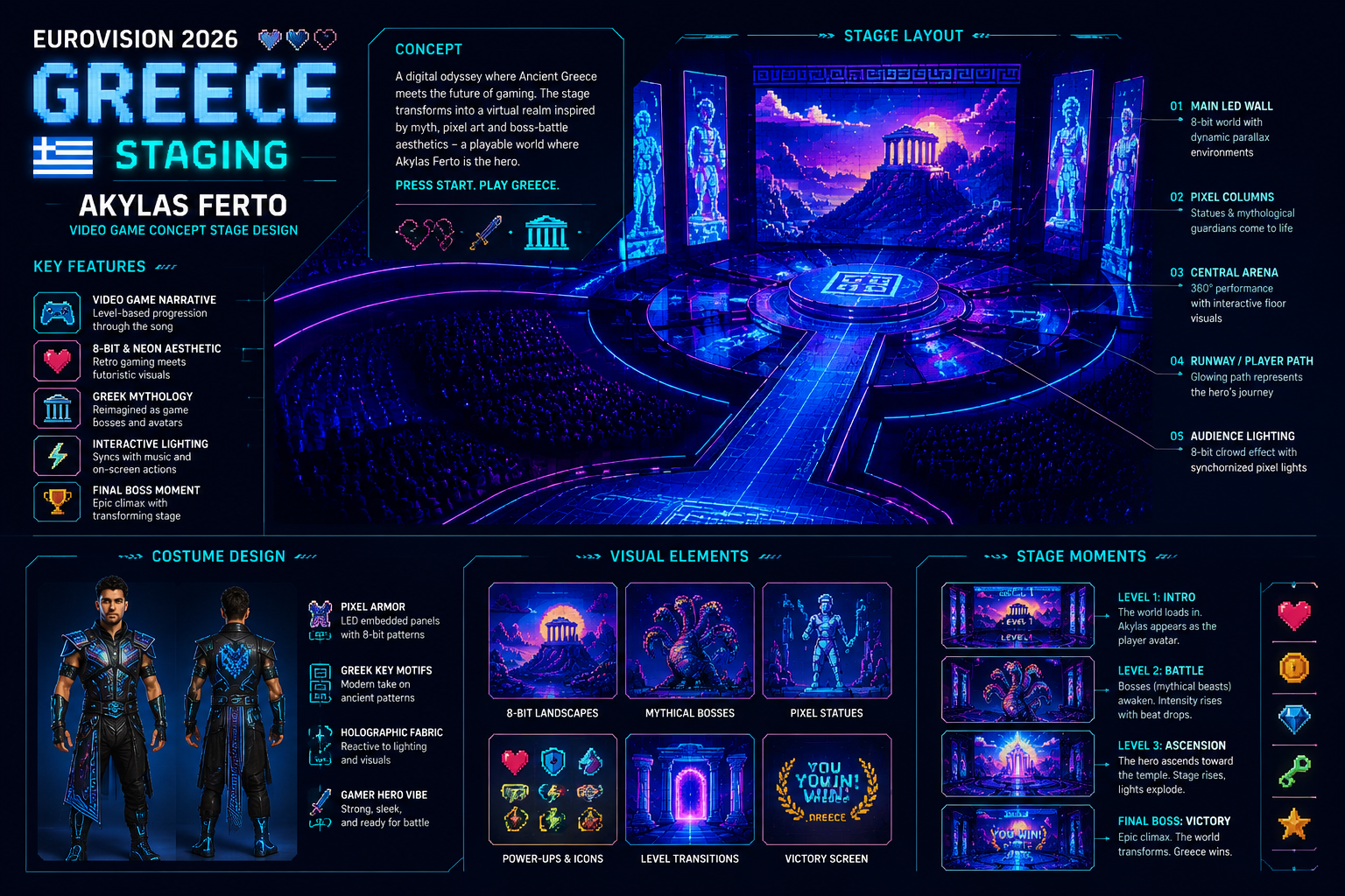 Eurovision 2026 Greece Rehearsal Statistics