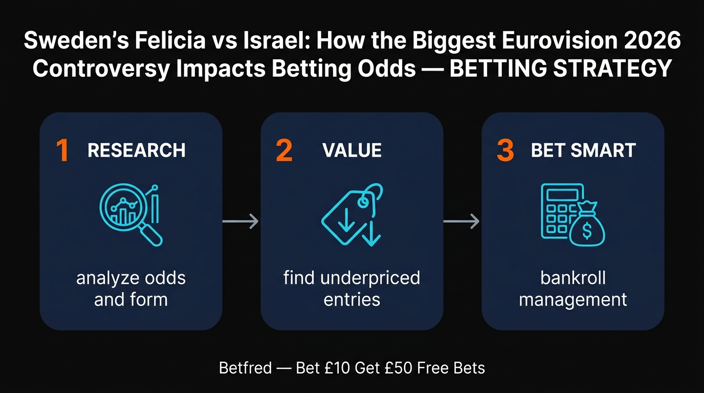 Sweden's Felicia vs Israel: How the Biggest Eurovision 2026 Controversy Impacts Betting Odds