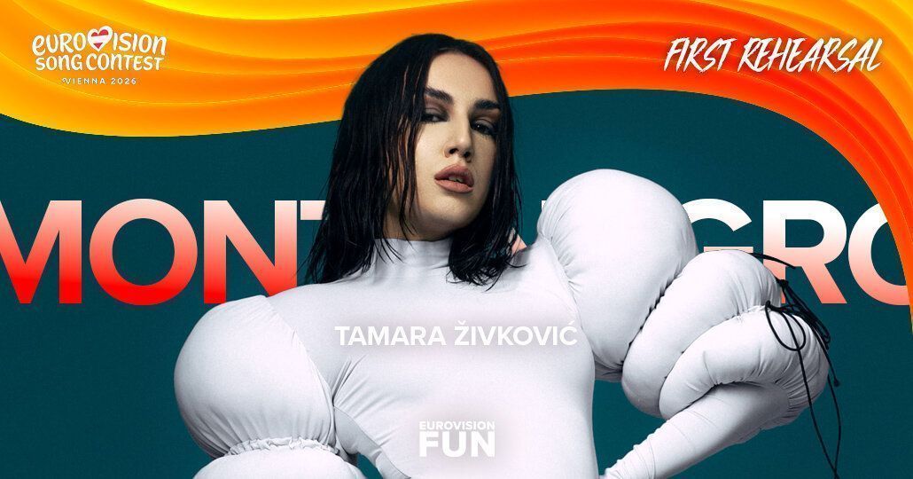 Montenegro's Tamara Živković — fierce dark queen staging for Nova Zora