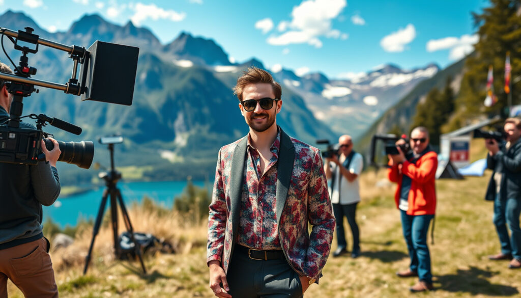 Croatia's Marko Bošnjak Prepares for Eurovision 2025: A Closer Look at His Postcard Filming Adventure in Switzerland!