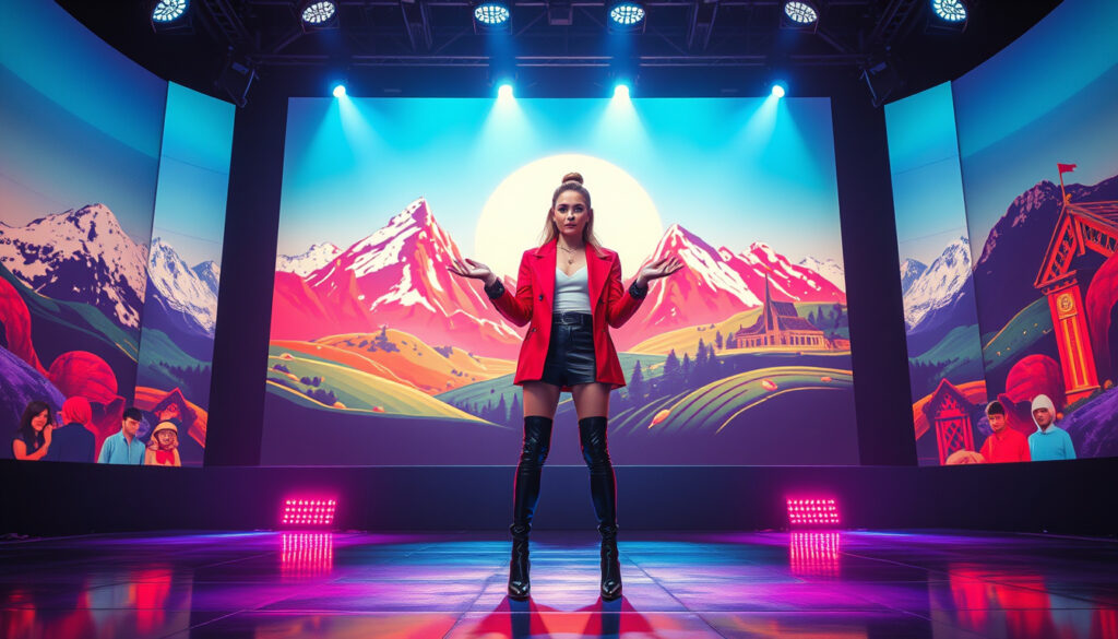 Zoë Më's Dazzling Debut: Representing Switzerland with 'Voyage' at Eurovision 2025!