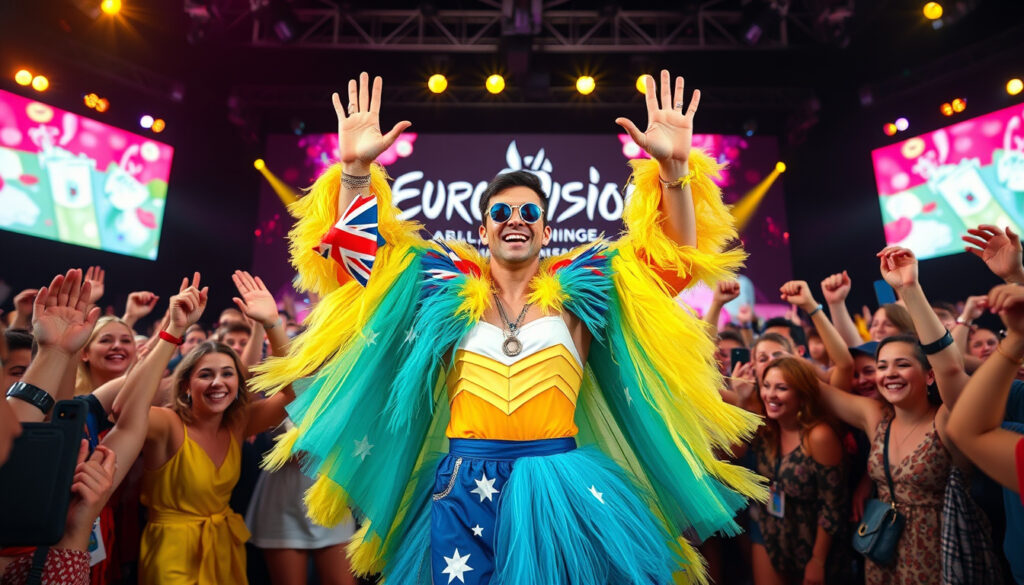 Meet Go-Jo: Australia's Eurovision 2025 Star Spreading Positivity with 'Milkshake Man'